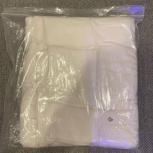 American Apparel Bed Sheet - RARE! Flat Sheet King - White Jersey Cotton